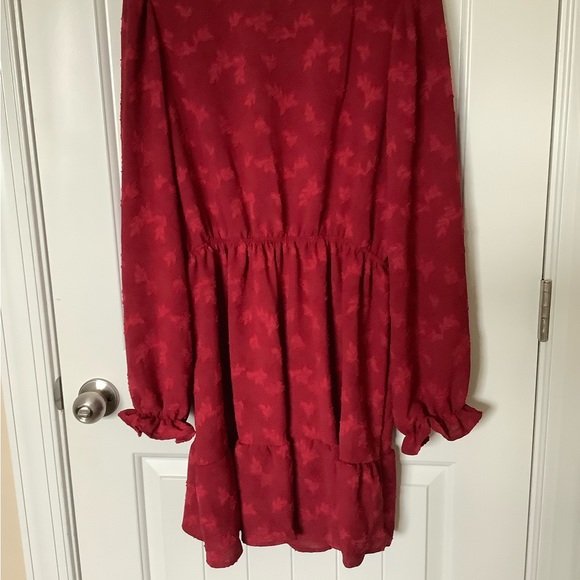 NWOT Cranberry Red Dress - Picture 5 of 7